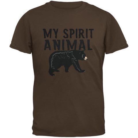 My Spirit Animal Bear Brown Youth T-Shirt