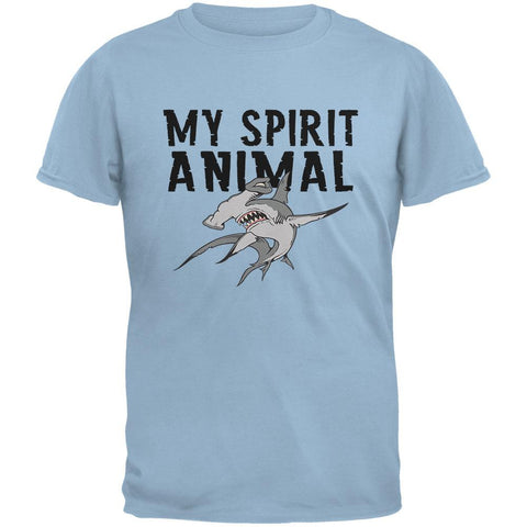 My Spirit Animal Hammerhead Shark Light Blue Youth T-Shirt