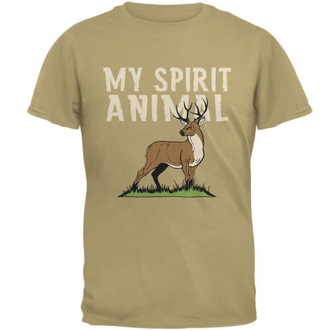 My Spirit Animal Deer Tan Adult T-Shirt