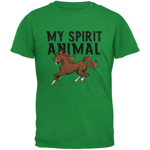 My Spirit Animal Horse Irish Green Youth T-Shirt