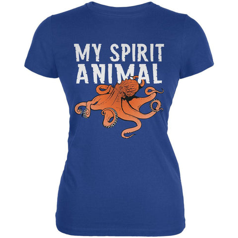 My Spirit Animal Octopus Royal Juniors Soft T-Shirt
