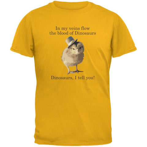 Chick Dinosaur Blood Gold Youth T-Shirt