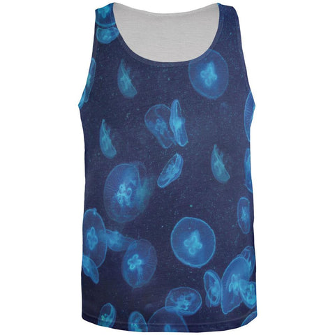 Jellyfish All Over Adult Tank Top