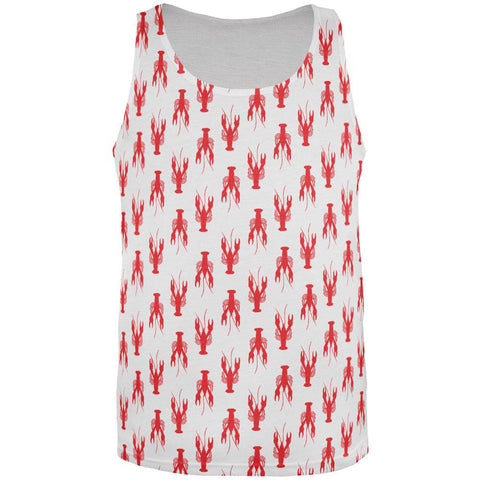 Lobster All Over Adult Tank Top