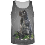 Cocker Spaniel Live Forever All Over Adult Tank Top